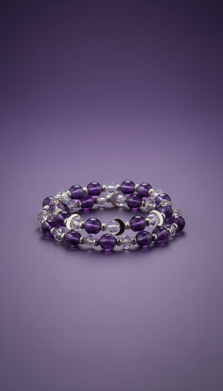 Amethyst Cosmic Alignment Bracelet
