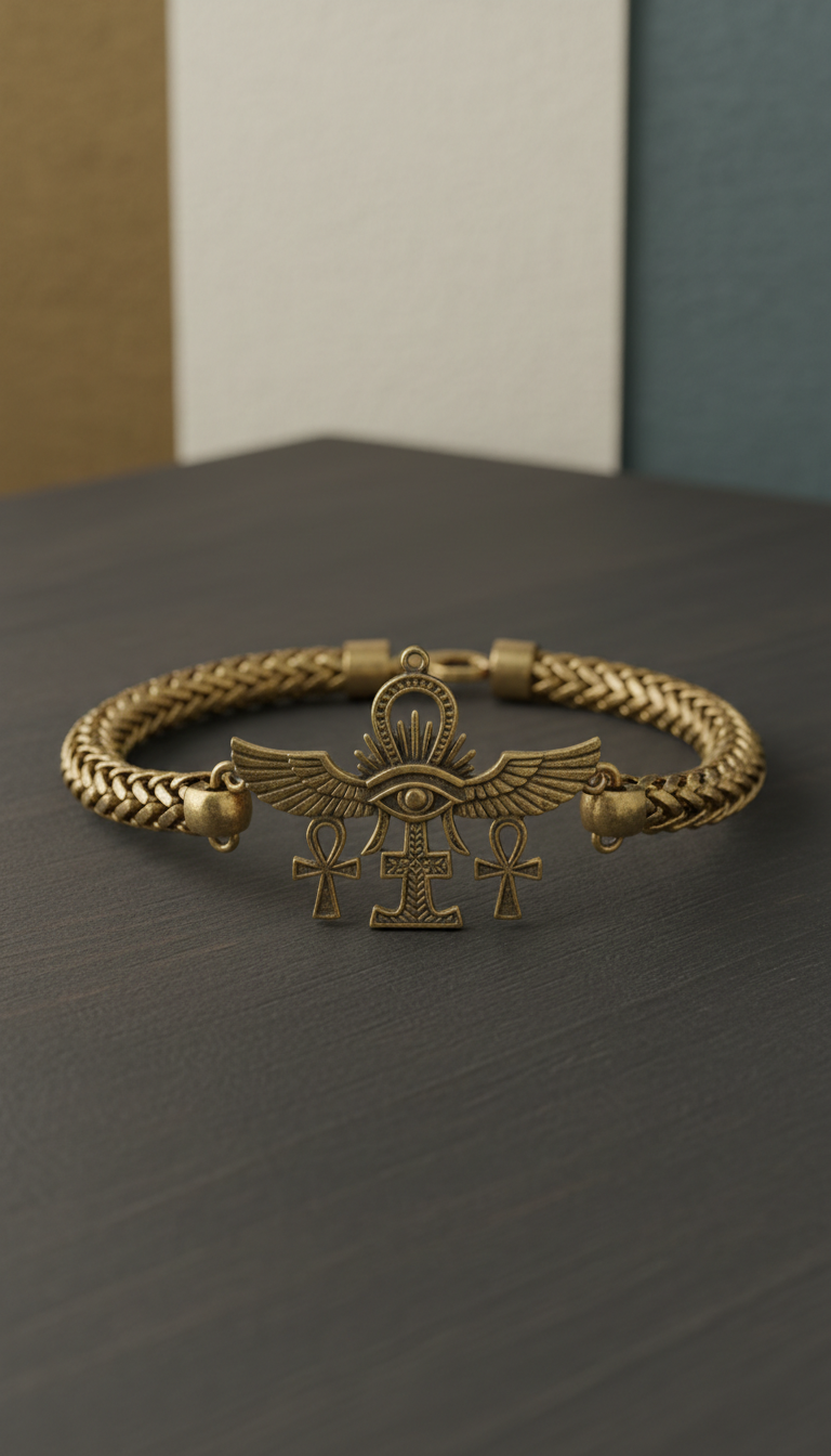 Antique Gold Spiritual Talisman