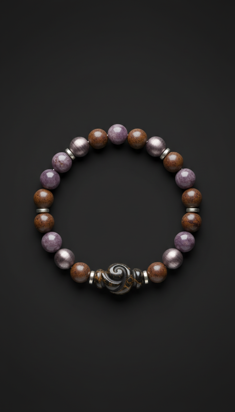 Feng Shui Qi Bracelet with Sandalwood