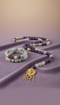 Leo luxury gemstone mala set