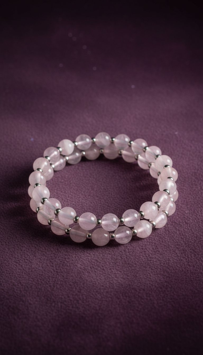 Rose Quartz Feng Shui Harmony Bracelet